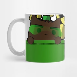 Mewcio "PocketKatsu" - Katsuwatch Mug